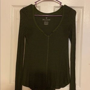 Green Long Sleeve Shirt